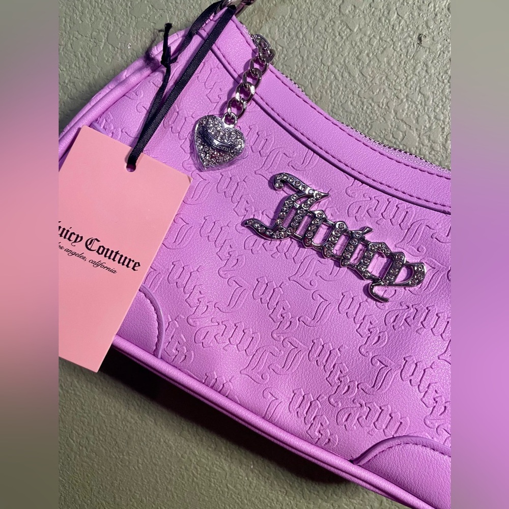 Juicy Couture Lavender Shoulder Bag - Picture 2 of 4